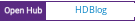 Open Hub project report for HDBlog