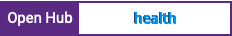Open Hub project report for health