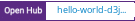 Open Hub project report for hello-world-d3js-elasticsearch
