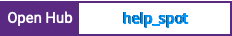 Open Hub project report for help_spot