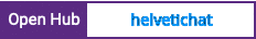 Open Hub project report for helvetichat