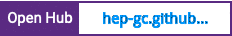 Open Hub project report for hep-gc.github.com
