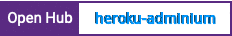 Open Hub project report for heroku-adminium