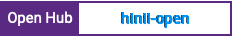 Open Hub project report for hinii-open
