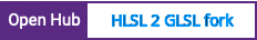 Open Hub project report for HLSL 2 GLSL fork