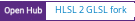 Open Hub project report for HLSL 2 GLSL fork