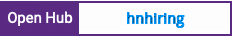 Open Hub project report for hnhiring