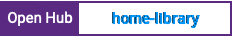 Open Hub project report for home-library