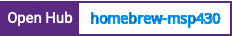 Open Hub project report for homebrew-msp430