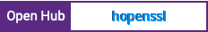 Open Hub project report for hopenssl
