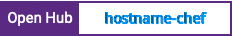 Open Hub project report for hostname-chef