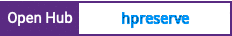 Open Hub project report for hpreserve