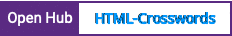 Open Hub project report for HTML-Crosswords