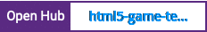 Open Hub project report for html5-game-template