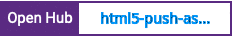Open Hub project report for html5-push-asp.net-web-api