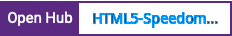 Open Hub project report for HTML5-Speedometer