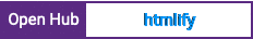 Open Hub project report for htmlify