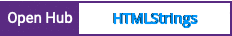 Open Hub project report for HTMLStrings