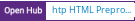 Open Hub project report for htp HTML Preprocessor