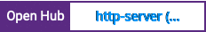 Open Hub project report for http-server (simple)