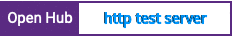 Open Hub project report for http test server