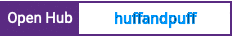 Open Hub project report for huffandpuff