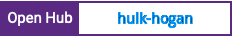 Open Hub project report for hulk-hogan
