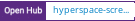 Open Hub project report for hyperspace-screensave