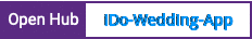 Open Hub project report for iDo-Wedding-App