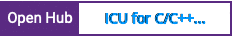 Open Hub project report for ICU for C/C++/Java