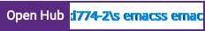 Open Hub project report for id774-2's emacs