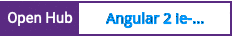 Open Hub project report for Angular 2 ie-shim