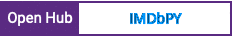 Open Hub project report for IMDbPY
