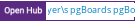 Open Hub project report for imeyer's pgBoard