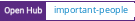 Open Hub project report for important-people