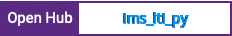 Open Hub project report for ims_lti_py