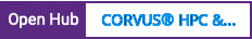 Open Hub project report for CORVUS® HPC & Monitoring Management