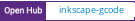 Open Hub project report for inkscape-gcode