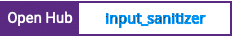 Open Hub project report for input_sanitizer