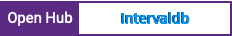 Open Hub project report for intervaldb