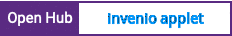 Open Hub project report for invenio applet