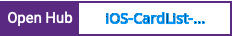 Open Hub project report for iOS-CardList-TableView