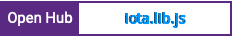 Open Hub project report for iota.lib.js