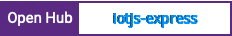 Open Hub project report for iotjs-express