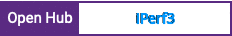Open Hub project report for iPerf3