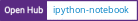 Open Hub project report for ipython-notebook