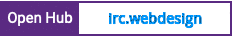 Open Hub project report for irc.webdesign