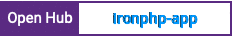 Open Hub project report for ironphp-app