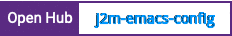 Open Hub project report for j2m-emacs-config