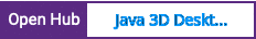 Open Hub project report for Java 3D Desktop Environment